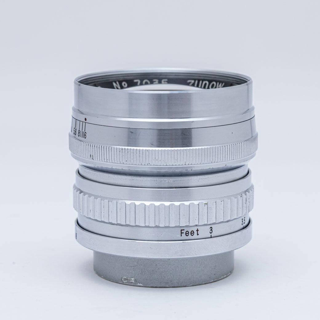帝国光学 ZUNOW 5cm F1.3 Lマウント – ねりま中古カメラきつね堂