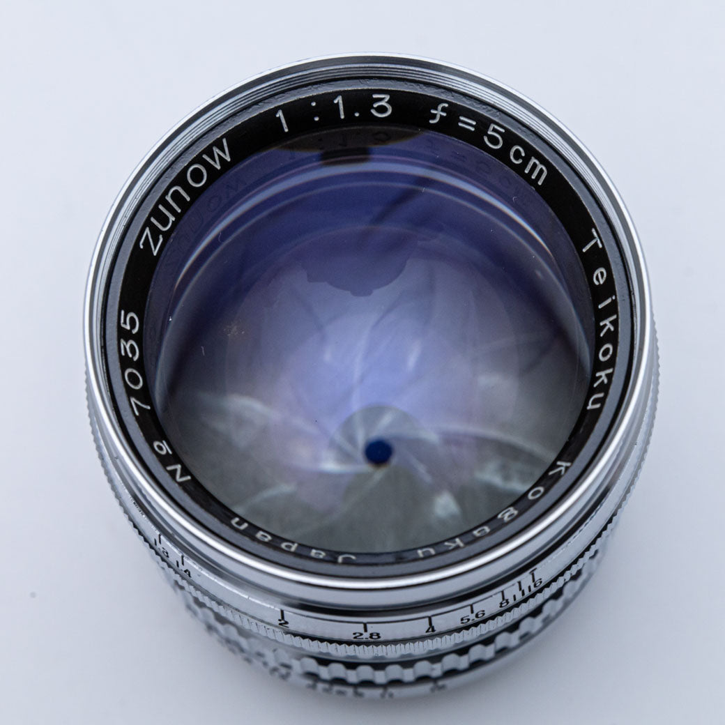 帝国光学 ZUNOW 5cm F1.3 Lマウント – ねりま中古カメラきつね堂