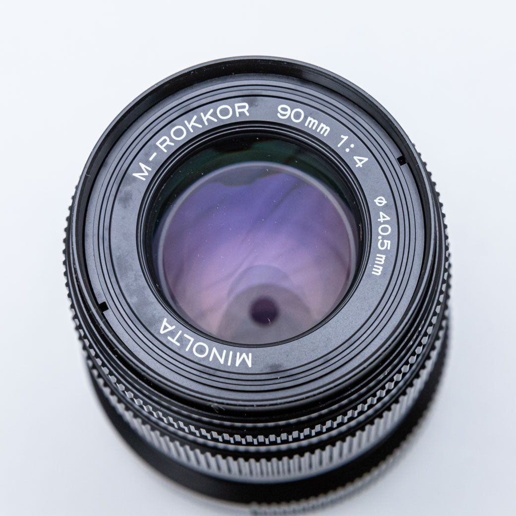 MINOLTA M-ROKKOR 90mm F4 (CLE) – ねりま中古カメラきつね堂