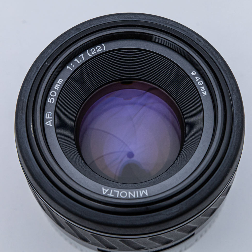 MINOLTA AF 50mm F1.7 New – ねりま中古カメラきつね堂