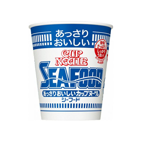 日清食品 あっさりおいしい カップヌードル シーフード 60g