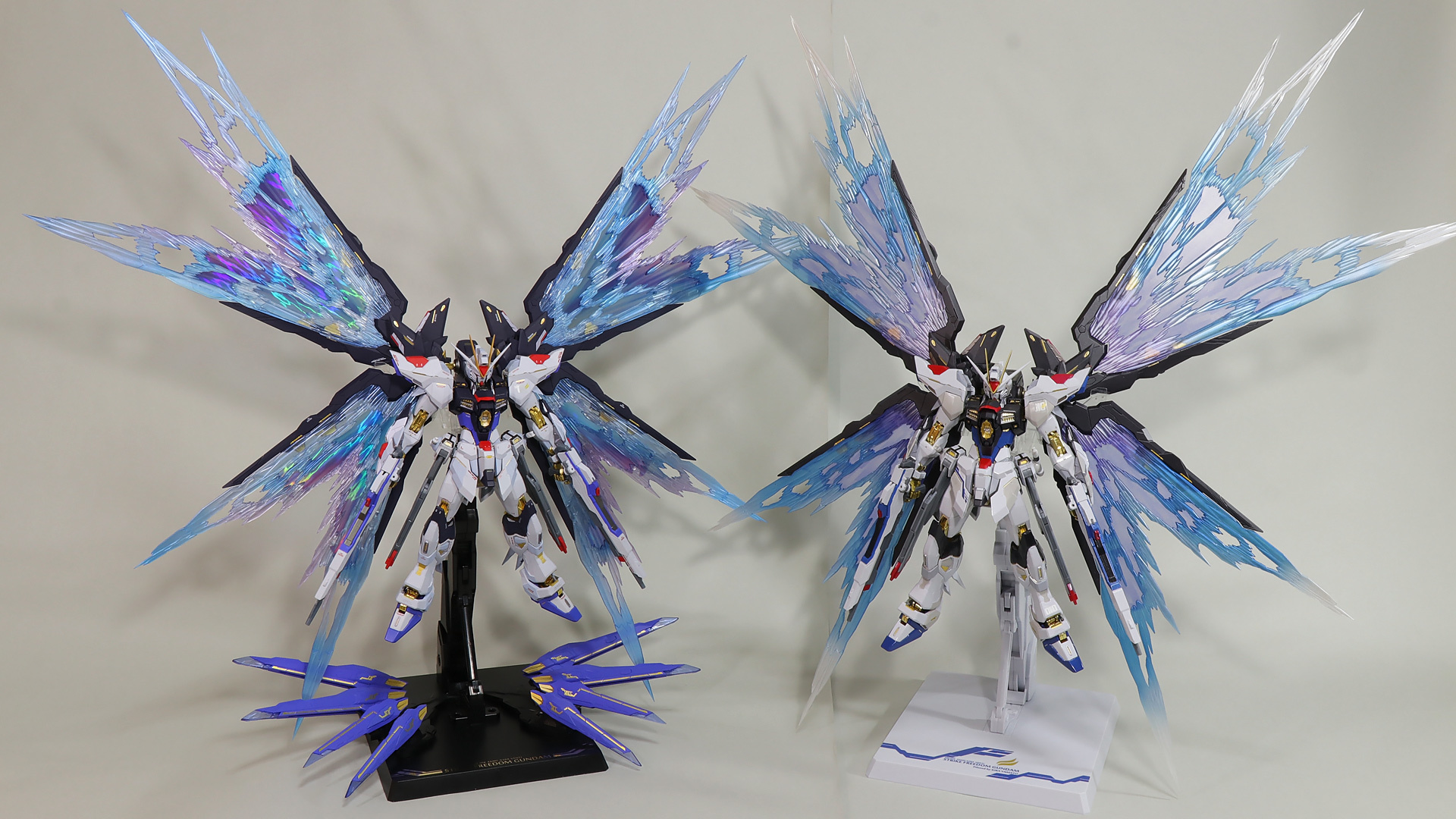 メタルビルド ストライクフリーダム ソウルブルーver 光の翼付き