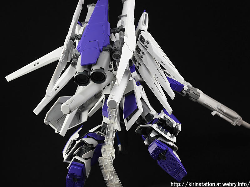 MG Hi-νガンダム Ver.Ka HWS拡張セット 素組みレビュー: KirinStation