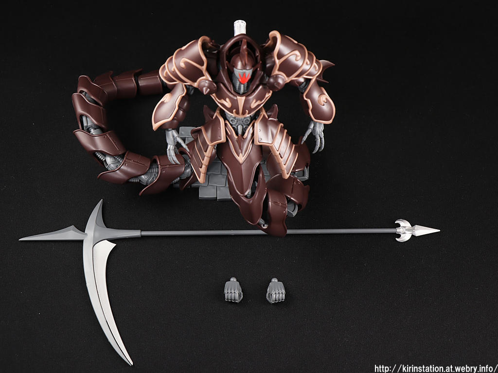 スーパーミニプラ 機甲界ガリアン 邪神兵 素組みレビュー: KirinStation