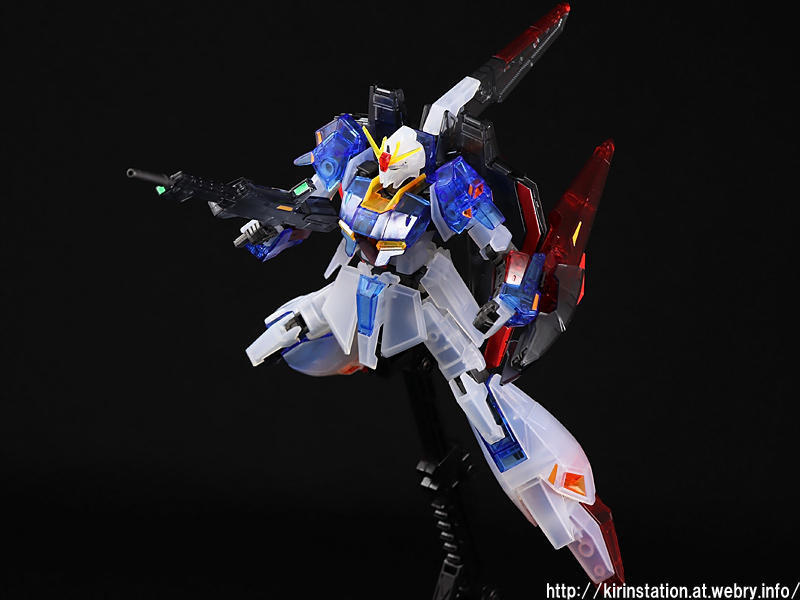 HG ゼータガンダム[クリアカラー] 素組みレビュー: KirinStation