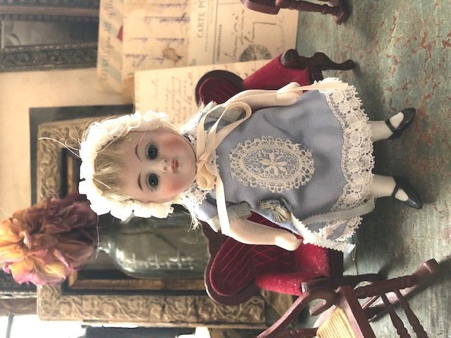 ジャーマンアンティークビスクドール ケストナー208ミニョネットの