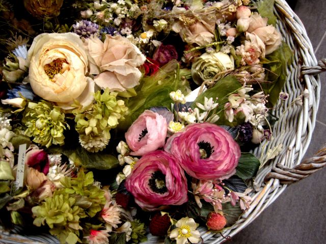 阿藤雅恵さんの布花 10/18 Mon. フランスアンティーク ショップ