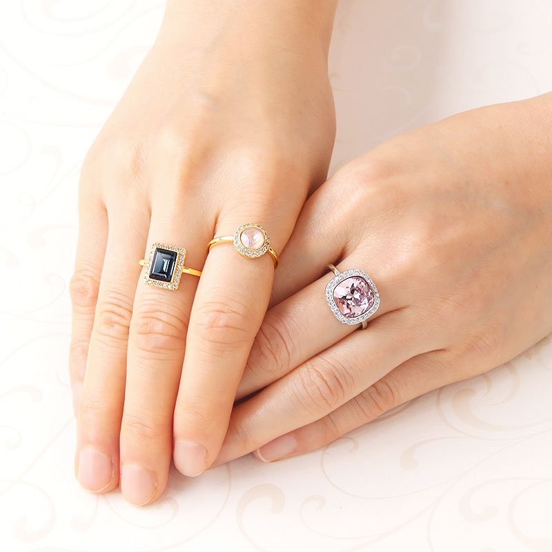 リング台 キュービックジルコニア石座 ＃4527 8×6mm キュービック