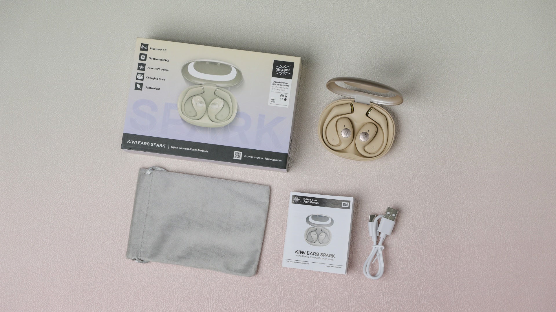 Kiwi Ears Spark | Sport OWS Stereo Bluetooth Earphones