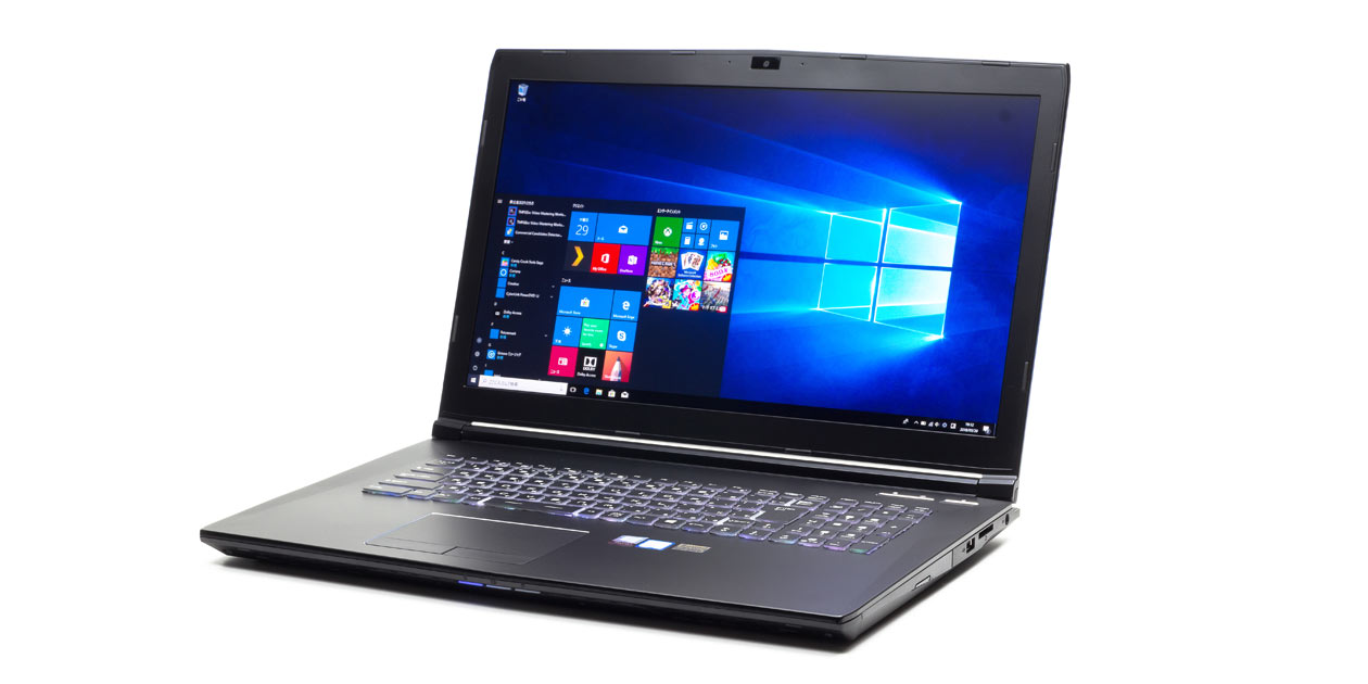 ドスパラ Critea VF-HGK1050 レビュー：GTX1050搭載17インチノートPC