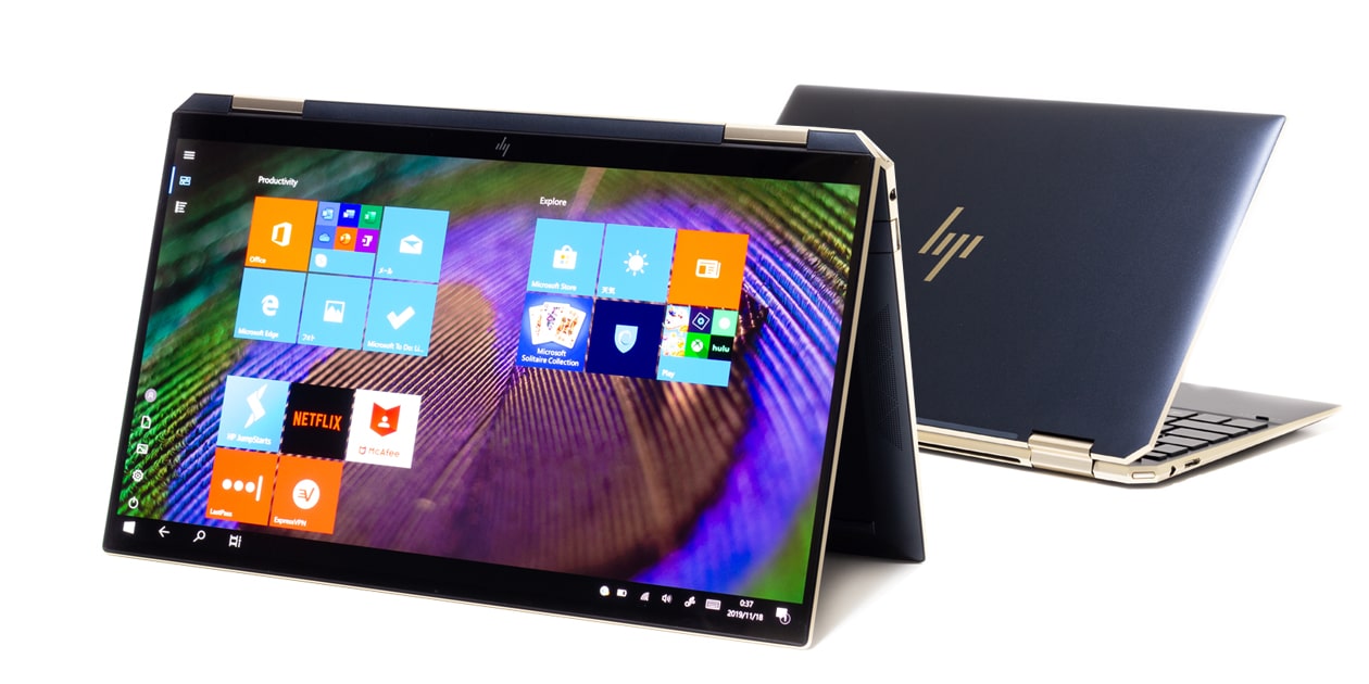 HP Spectre x360 13-aw0000 (2019年モデル) レビュー：世界最小の超