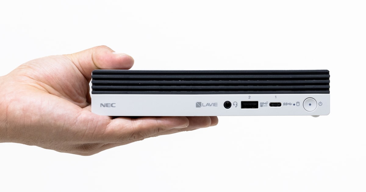 NEC LAVIE Direct DT Slim レビュー：6コアCore i5搭載で税込5万円台