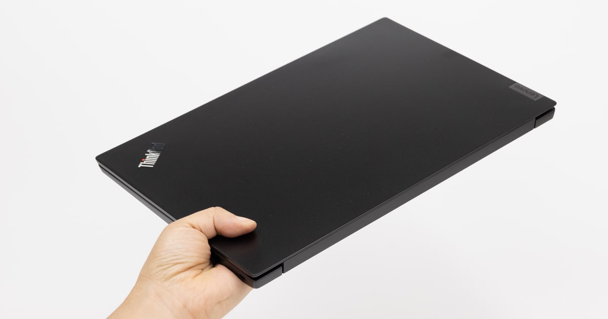 ThinkPad E14 Gen 3(AMD)の本体デザインとサイズ＆重量について