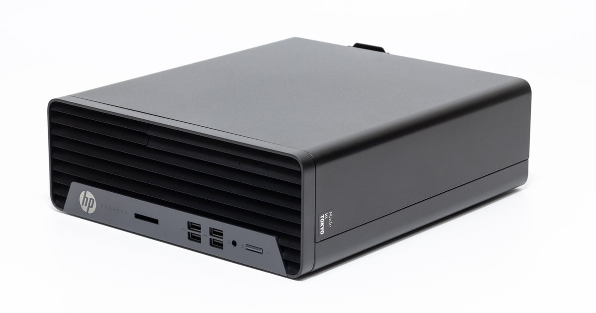HP ProDesk 405 G8 SFFレビュー：Ryzen PRO 5000G搭載スリム型