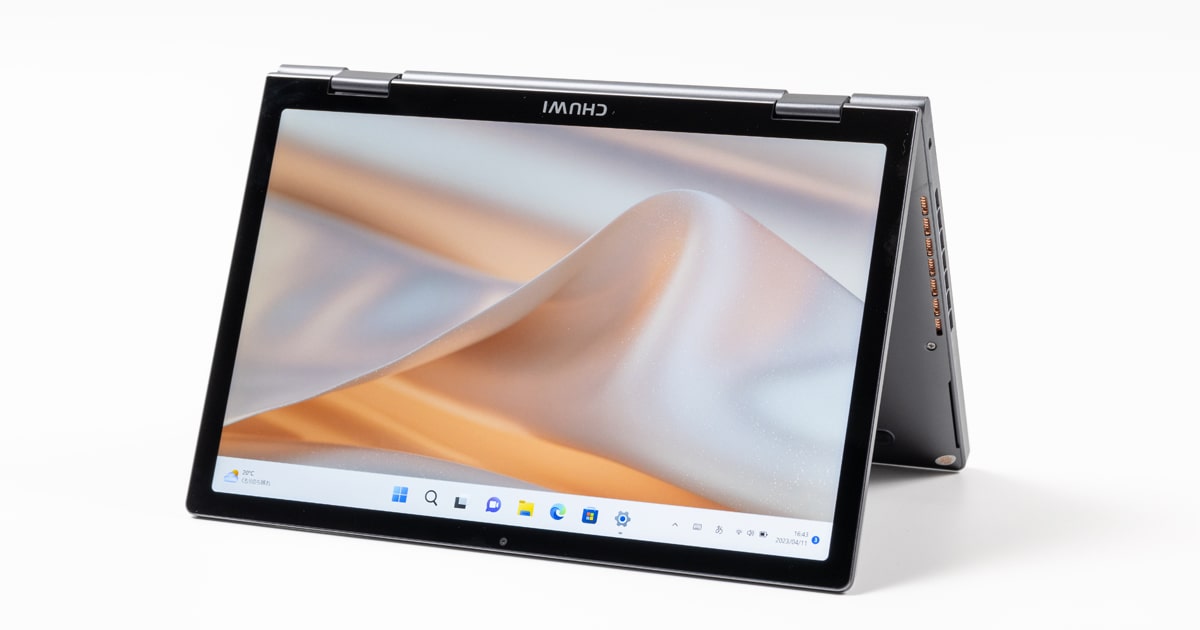 CHUWI MiniBook Xレビュー：Celeronでも軽快に使える超コンパクトな2