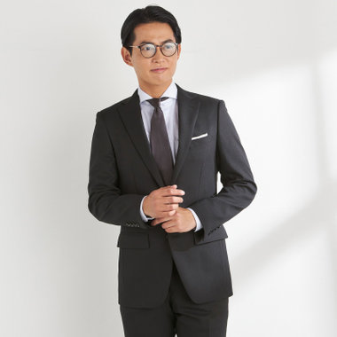 HIGH SPEC MOTION】オールシーズン 2釦シングルスーツ ノータック