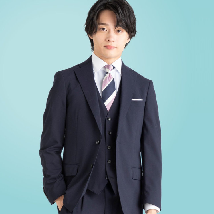 JOHN PEARSE comfort】【年間】2釦シングルスリーピーススーツ 1タック