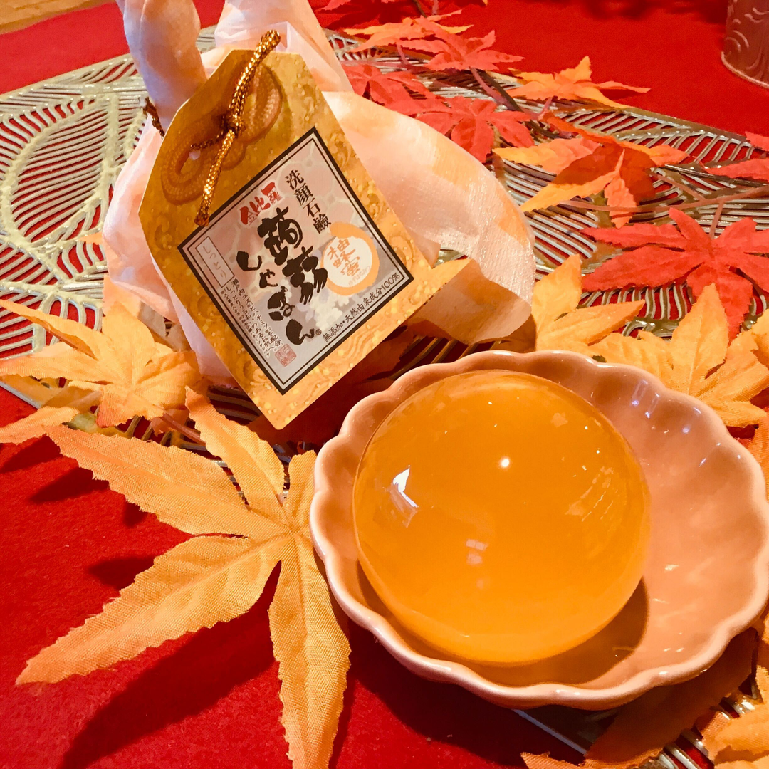 洗顔 洗顔石鹸 金比羅蒟蒻しゃぼん 柚蜂蜜（ゆずはちみつ） – 蒟蒻