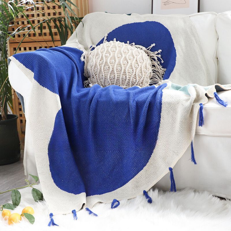 ピュアコットンブルーブランケット – kocol