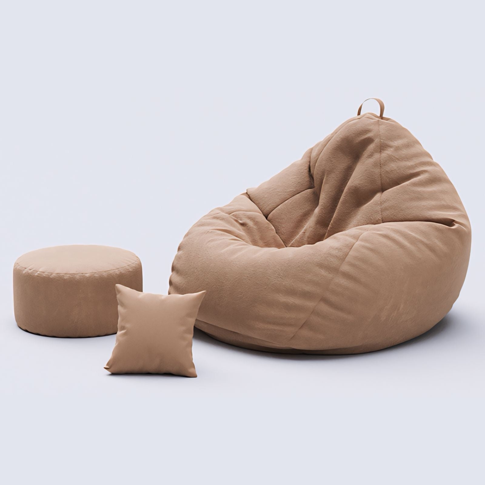 ANEMONE ビーズソファ ベージュ 直径80cm ANEMONE ビーズソファ BEIGE