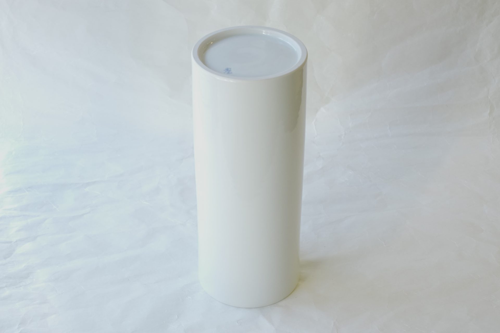 砥部焼き 白磁 花器 椿 砥部焼き 白磁 花器 椿 砥部焼陶芸館