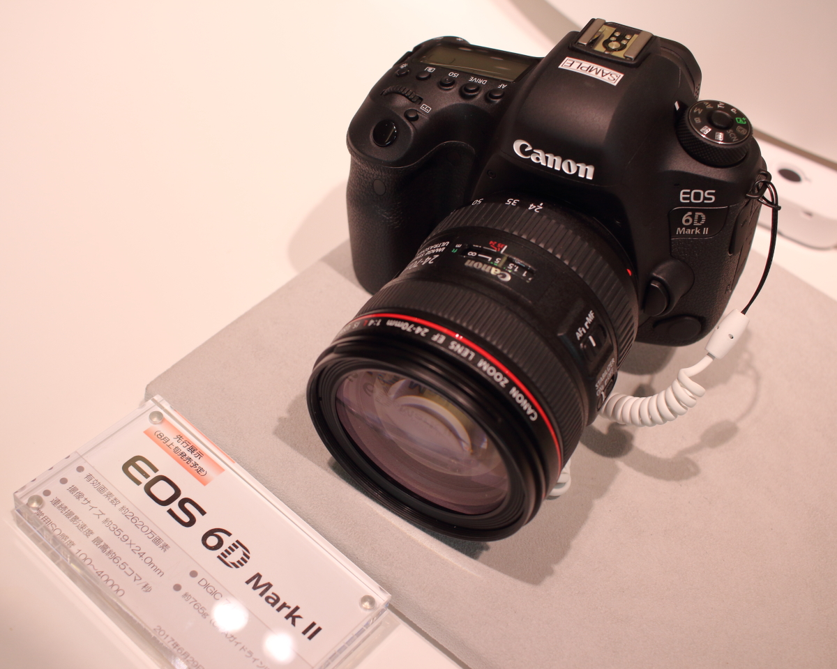 EOS 6D Mark2の実機を触ってきた！実際に撮影してみてわかったキヤノン