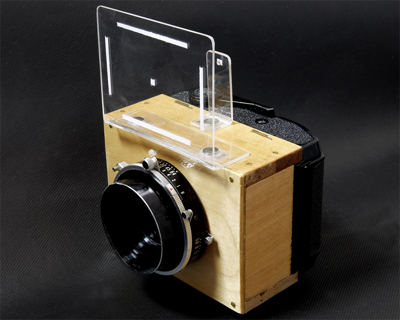 み*い様 【大判カメラ】木製大型カメラCOMPURシャッターレンズ付