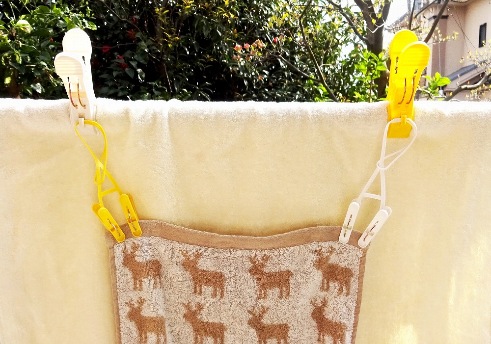 color CRUISE 厚物フィットピンチ2個入（ホワイト・ブルー） | 商品