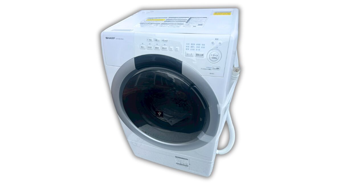 シャープドラム式洗濯機 ES-S7Jを買取！ドラム式洗濯機買取