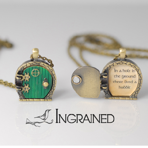 ロードオブ ザ リング・ホビットドアのペンダント - KOHI NZ GIFTS