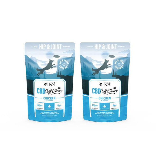 CBD Hip & Joint Chews for Dogs: Free US Shipping | Koi CBD