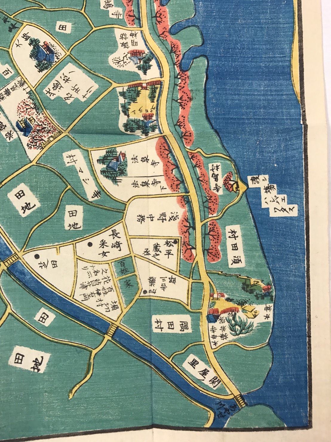 江戸切絵図 尾張屋板 隅田川向島絵図 隅田川向嶋絵図 | 水たま書店BLOG