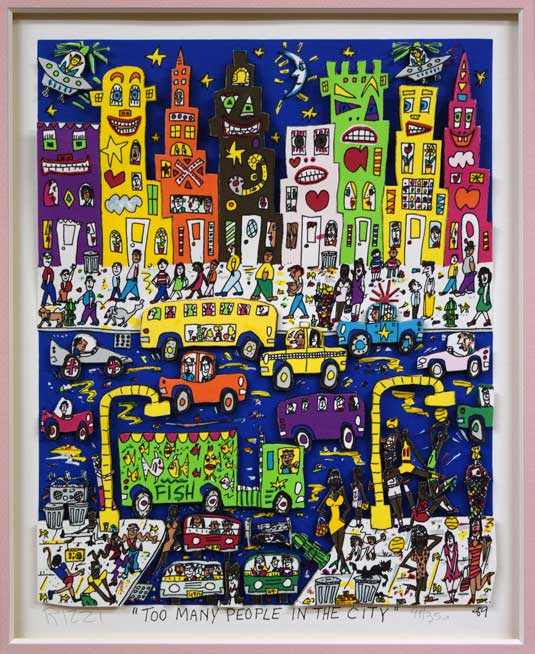 ジェームス・リジィ（JAMES RIZZI）「TOO MANY PEOPLE IN THE CITY」3D