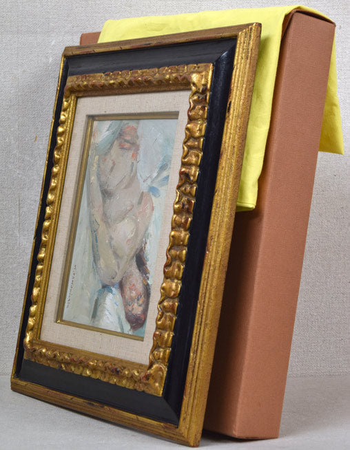 高光一也「裸婦」油絵・2号 絵画買取・販売の小竹美術