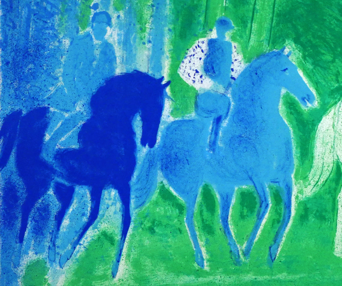 アンドレ ブラジリエ（Andre Brasilier）「フーの森」リトグラフ 絵画