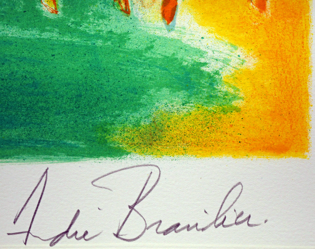 アンドレ ブラジリエ（Andre Brasilier）「フーの森」リトグラフ 絵画