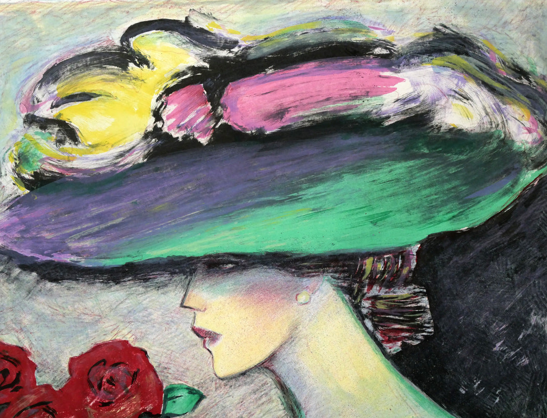 ジャン・ピエール・カシニョール(JEAN PIERRE CASSIGNEUL)「バラの花束