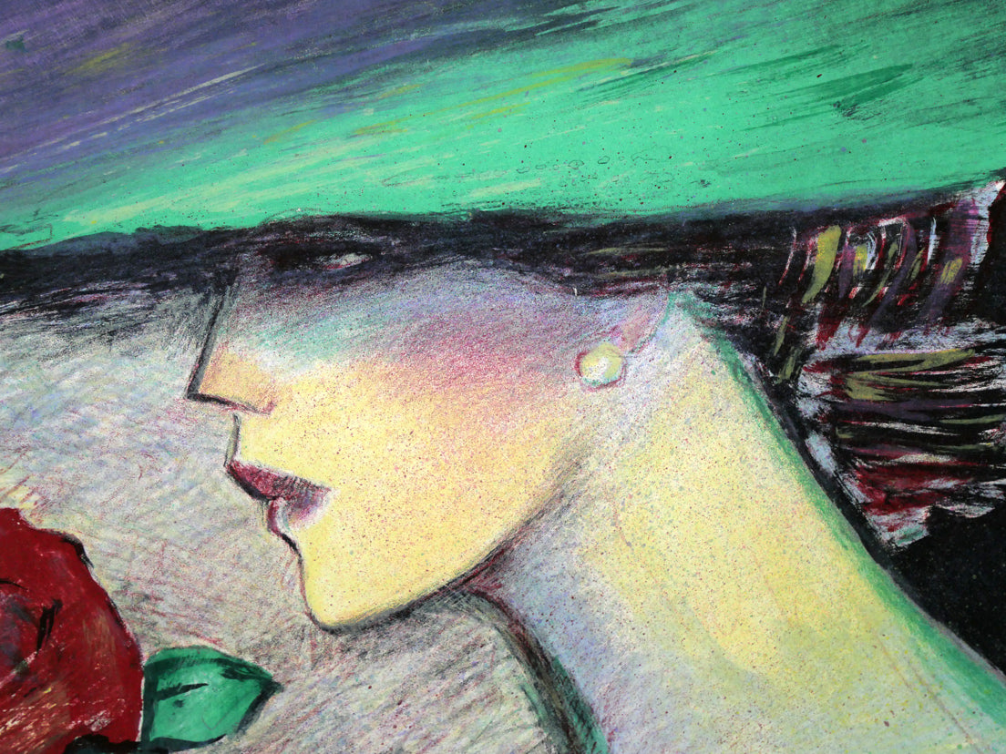 ジャン・ピエール・カシニョール(JEAN PIERRE CASSIGNEUL)「バラの花束