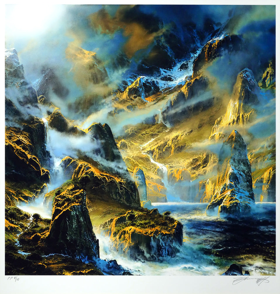 デイル ターブッシュ（Dale TERBUSH）「心に秘めた世界」シルク