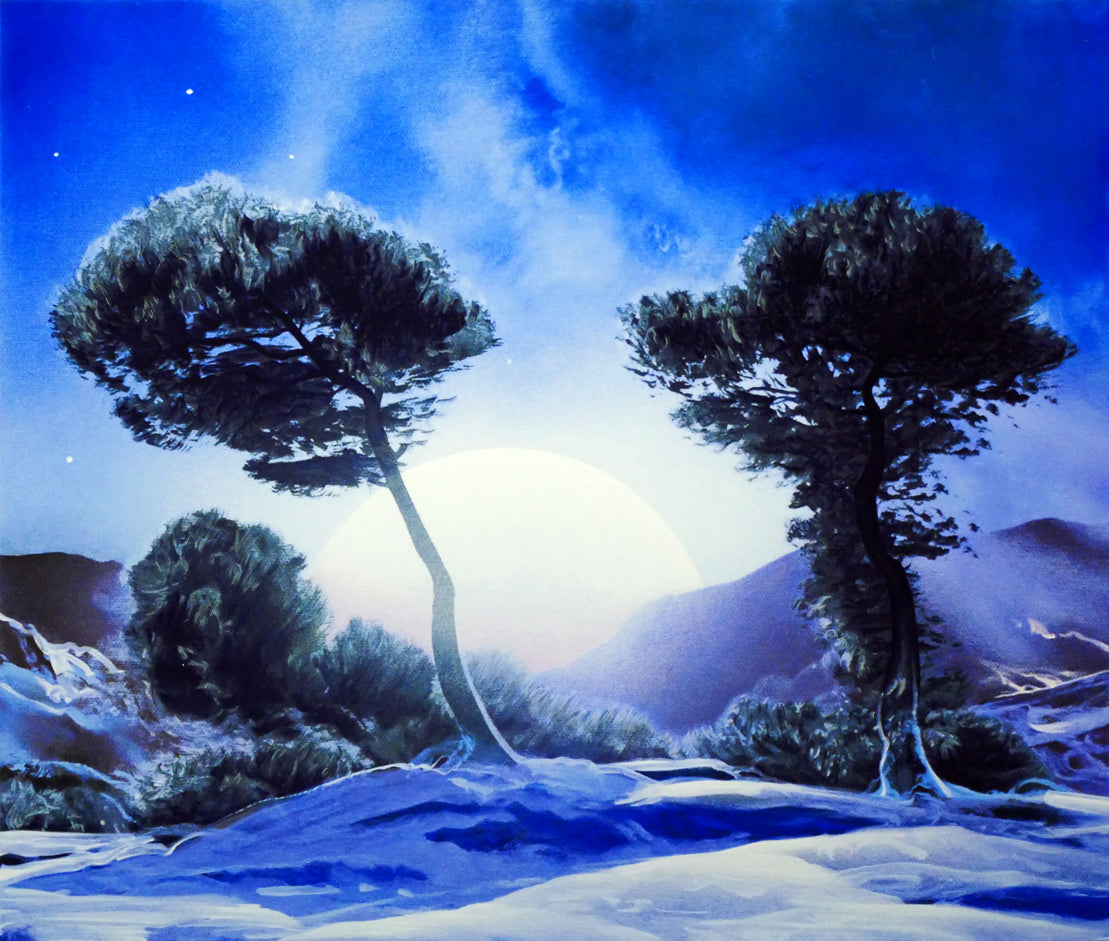 テイル・ターブッシュ シルクスクリーン版画 光の声 テイル・ター