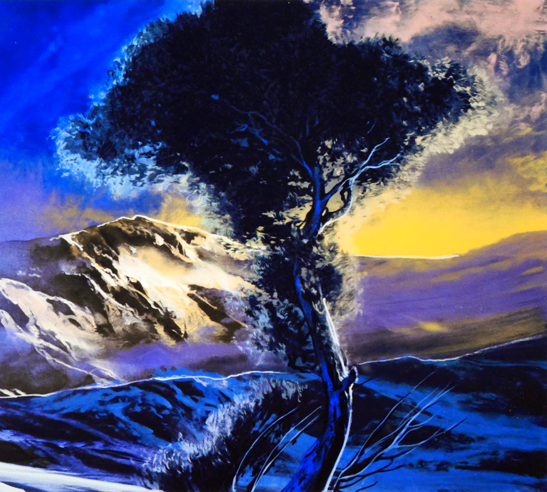 デイル ターブッシュ（Dale TERBUSH）「月は愛の光」シルクスクリーン