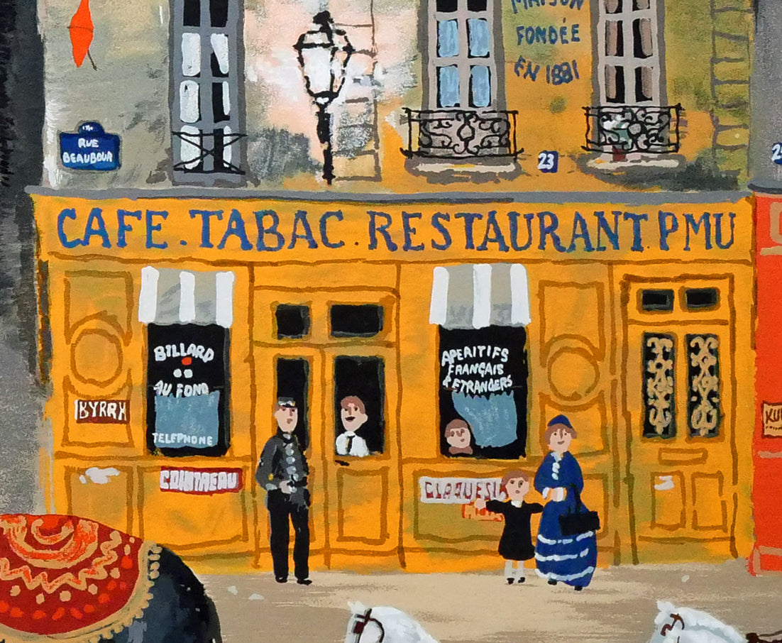 ミッシェル ドラクロワ（Michel DELACROIX）「サーカスの行進」シルク