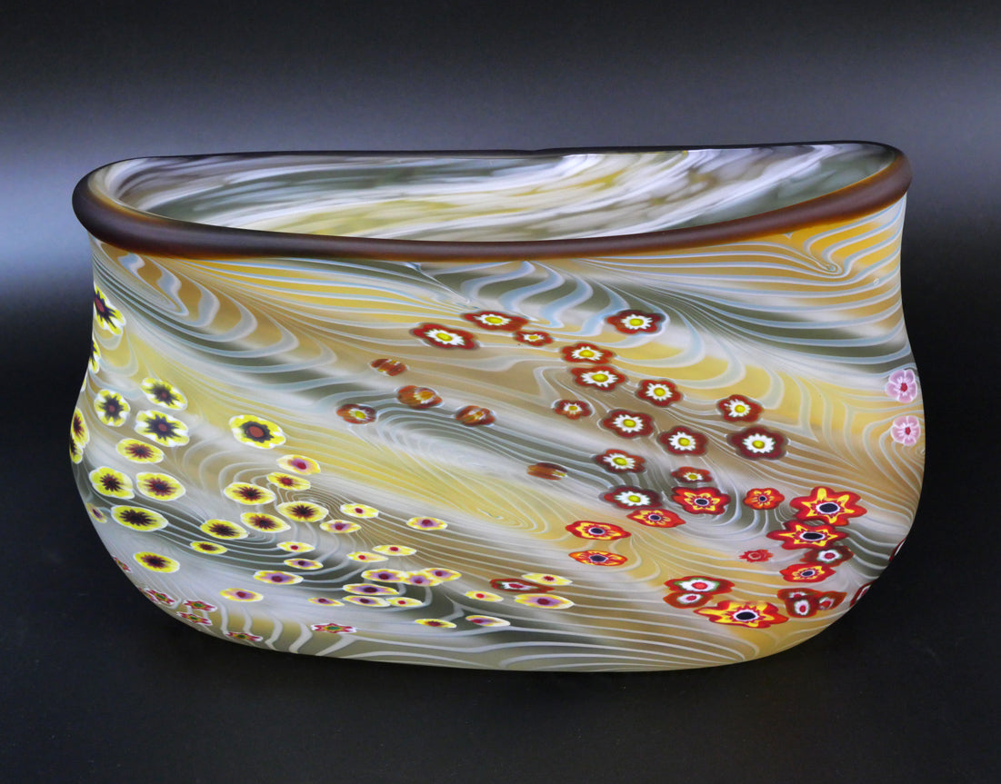 茶道具 石井康治作 手吹き硝子 茶盌 茶道具 石井康治作 手吹き硝子 茶