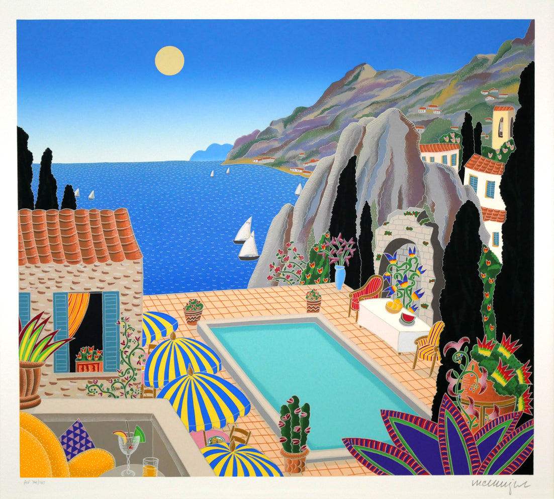 トーマス マックナイト(Thomas McKNIGHT)「マントン（Menton）」シルク