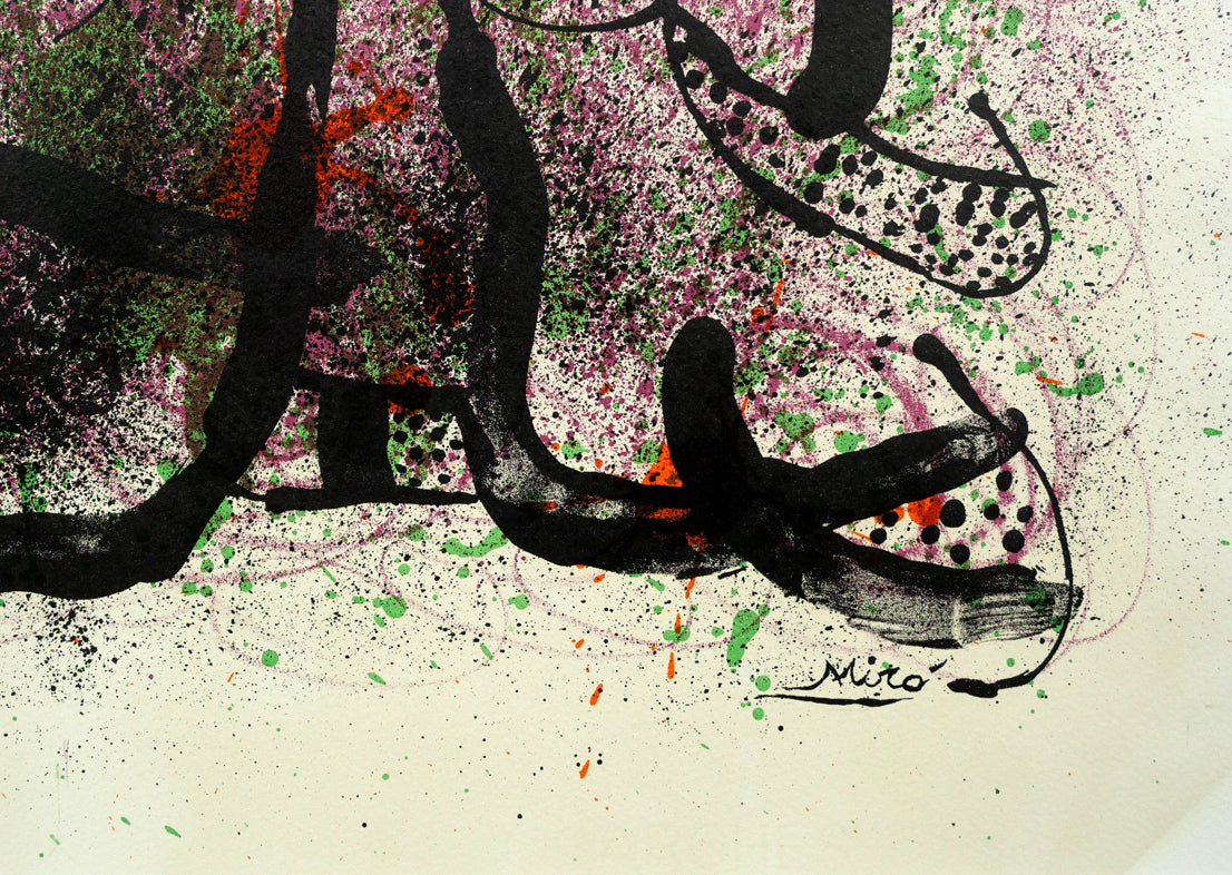 ジョアン ミロ(MIRO Joan)「プロバーブ」リトグラフ 絵画買取・販売の