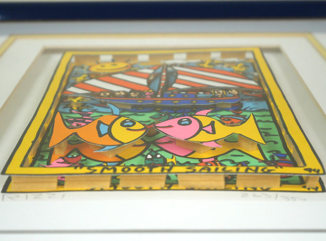 ジェームス・リジィ（JAMES RIZZI）「SMOOTH SAILING」3Dシルク