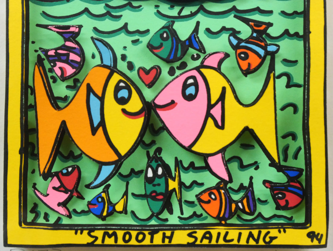 ジェームス・リジィ（JAMES RIZZI）「SMOOTH SAILING」3Dシルク