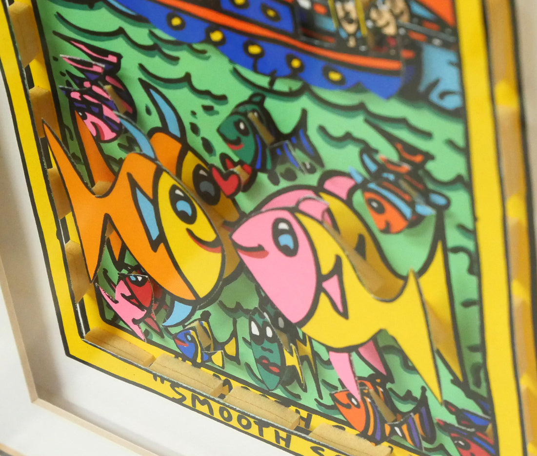 ジェームス・リジィ（JAMES RIZZI）「SMOOTH SAILING」3Dシルク