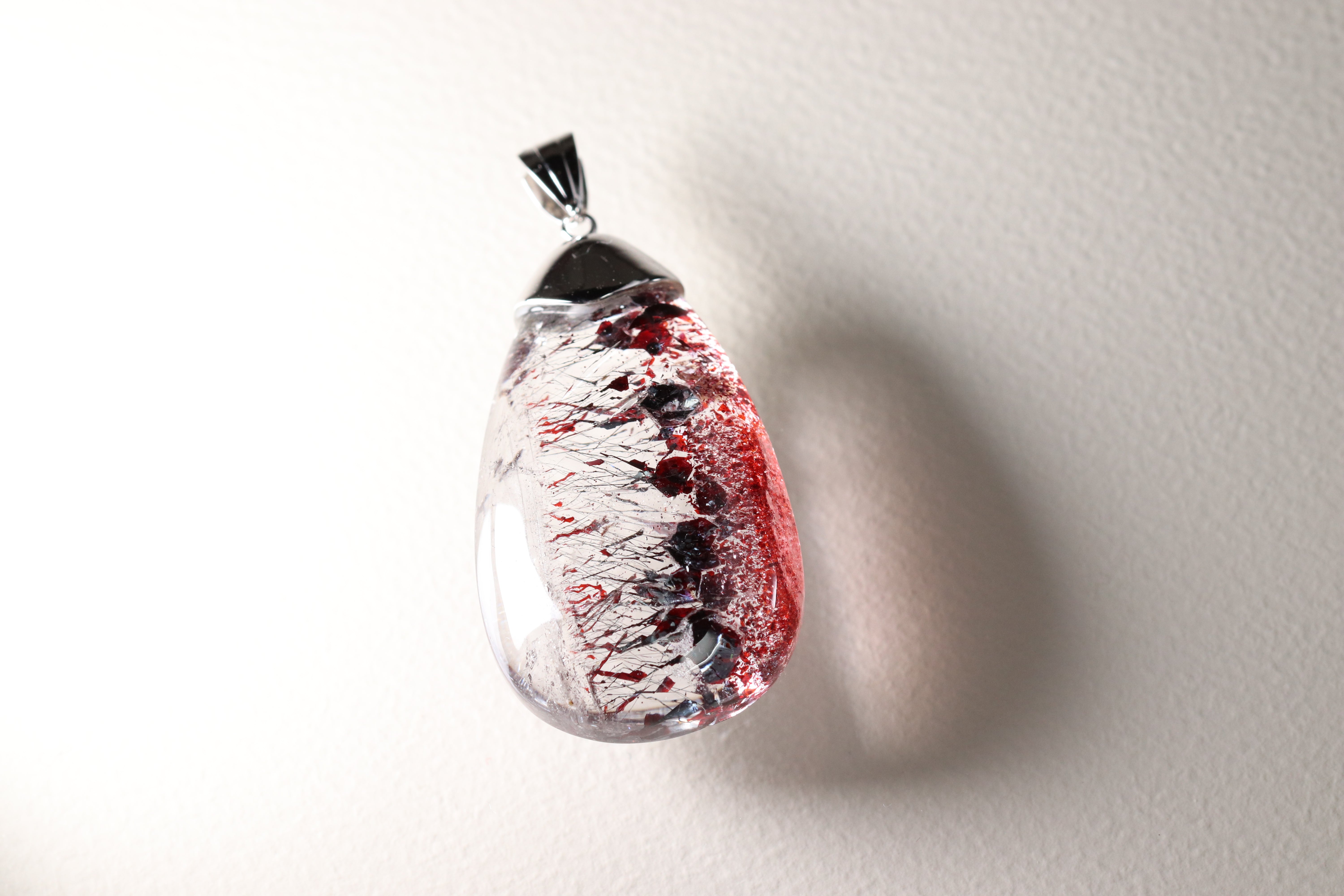 スーパーセブン ペンダントトップ レピドクロサイト ヘマタイト | Kou