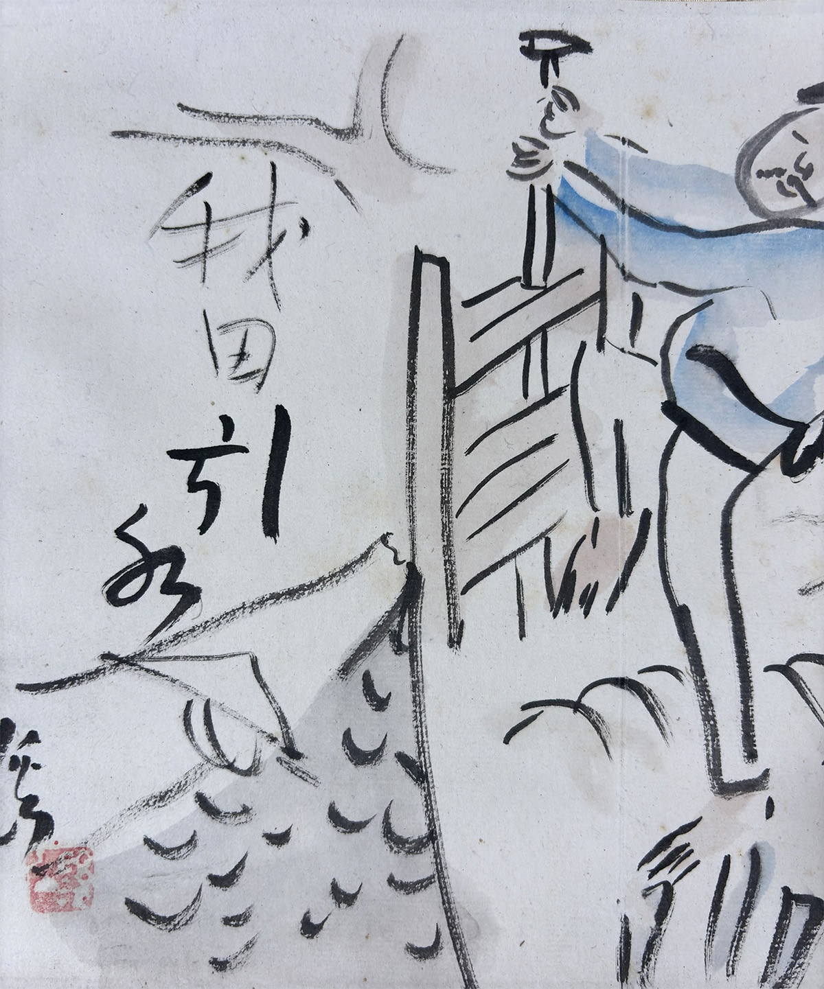 我田引水｜ミニ掛軸｜新・古美術 高美堂（こうびどう）｜掛軸販売